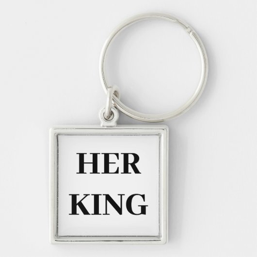 Haar koning sleutelhanger (Voorkant)