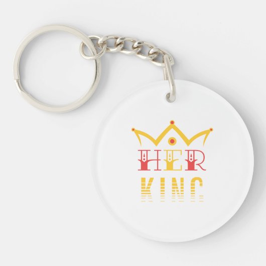 Haar koning sleutelhanger (Voorkant)
