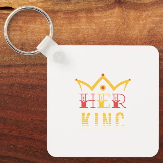 Haar koning sleutelhanger (Voorkant)