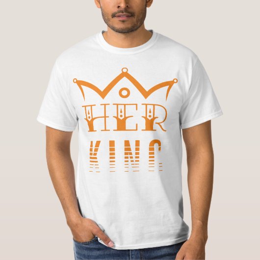 Haar koning t-shirt (Voorkant)
