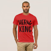 Haar koning t-shirt (Voorkant volledig)