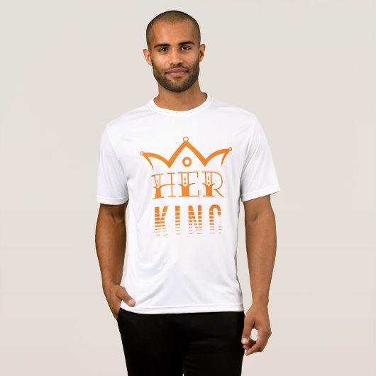 Haar koning t-shirt (Voorkant volledig)