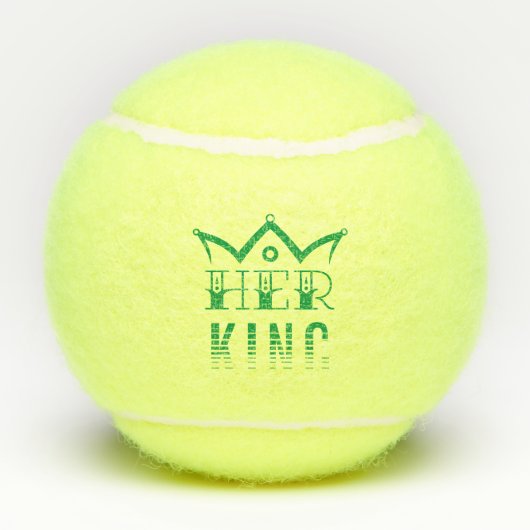 Haar koning tennisballen (Achterkant)