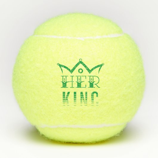 Haar koning tennisballen (Voorkant)