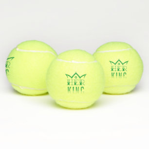 Haar koning tennisballen