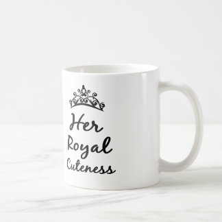 haar koninklijke prinses koffie of thee mok