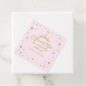 Haar koninklijke schoonheid Gold prinses 5 de verj Bedankjes Labels (In situ)