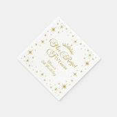 Haar koninklijke schoonheid Gold prinses 5 de verj Servet (Hoek)