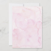 Haar koninklijke vijftigste roze gouden prinses ve kaart (Achterkant)