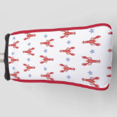 Haar kreeft bake preppy golfheadcover (Voorkant)