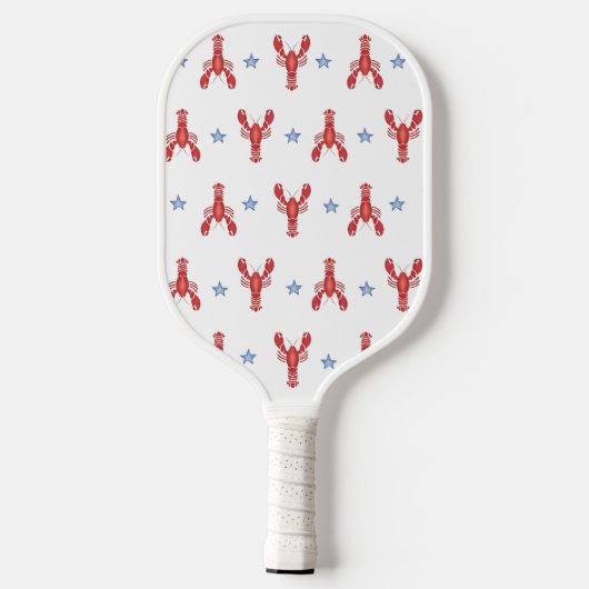Haar kreeft bake preppy pickleball paddle (Achterkant)