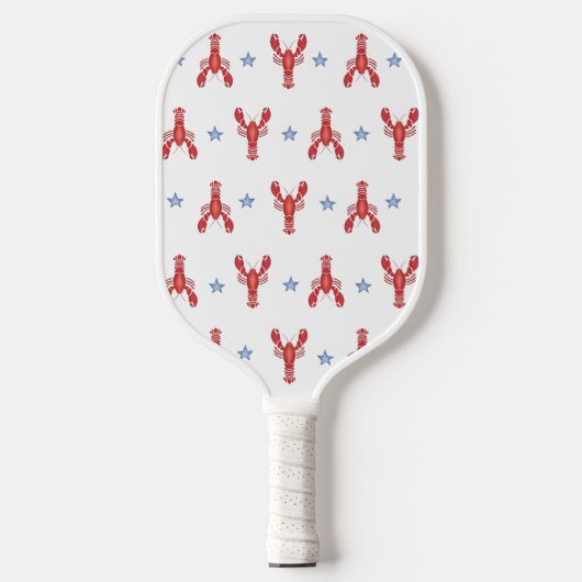 Haar kreeft bake preppy pickleball paddle (Voorkant)