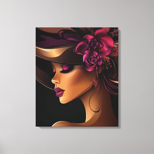 HAAR KROON #11 CANVAS AFDRUK (Voorkant)