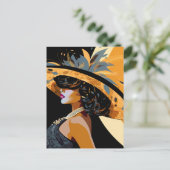 HAAR KROON #1 BRIEFKAART (Staand voorkant)