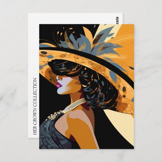 HAAR KROON #1 BRIEFKAART (Voorkant / Achterkant)