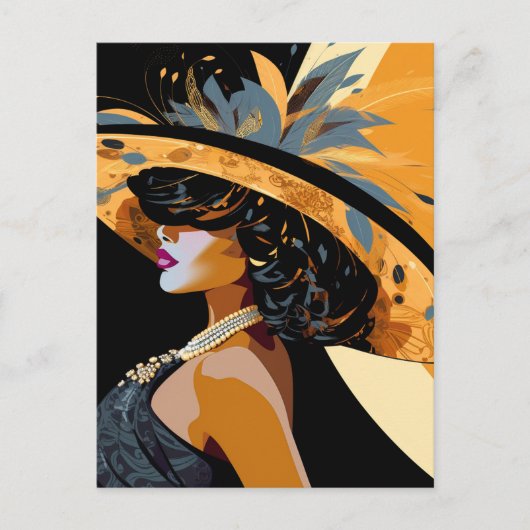 HAAR KROON #1 BRIEFKAART (Voorkant)