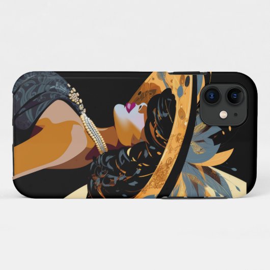 HAAR KROON#1 Case-Mate iPhone CASE (Achterkant (horizontaal))