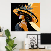 HAAR KROON #1 POSTER (Thuiskantoor)