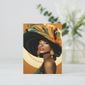 HAAR KROON #2 BRIEFKAART (Staand voorkant)