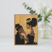 HAAR KROON #2 BRIEFKAART (Staand voorkant)