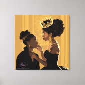 HAAR KROON #2 CANVAS AFDRUK (Voorkant)