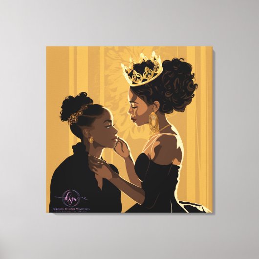 HAAR KROON #2 CANVAS AFDRUK (Voorkant)