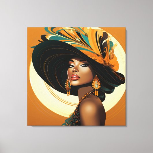 HAAR KROON #2 CANVAS AFDRUK (Voorkant)