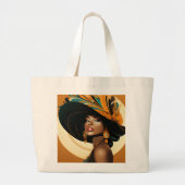 HAAR KROON #2 GROTE TOTE BAG (Voorkant)