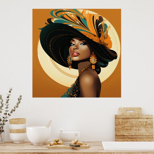 HAAR KROON #2 POSTER (Keuken)