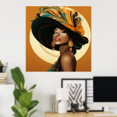 HAAR KROON #2 POSTER (Thuiskantoor)