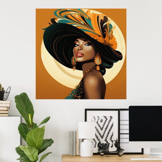 HAAR KROON #2 POSTER (Thuiskantoor)