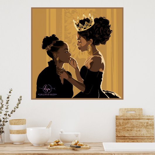 HAAR KROON #2 POSTER (Keuken)