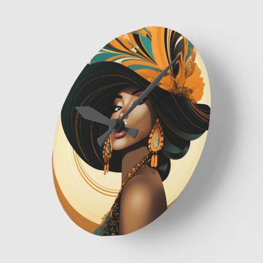 HAAR KROON #2 RONDE KLOK (Hoek)