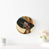 HAAR KROON #2 RONDE KLOK (Huis)