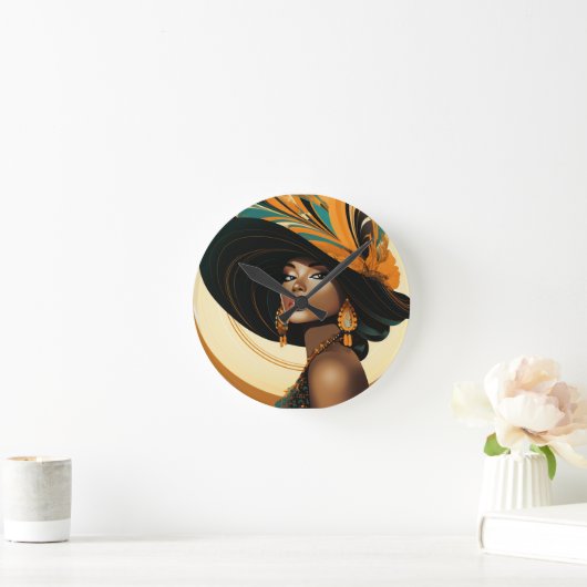 HAAR KROON #2 RONDE KLOK (Huis)