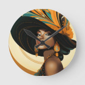 HAAR KROON #2 RONDE KLOK (Voorkant)