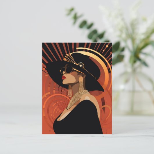 HAAR KROON #3 BRIEFKAART (Staand voorkant)