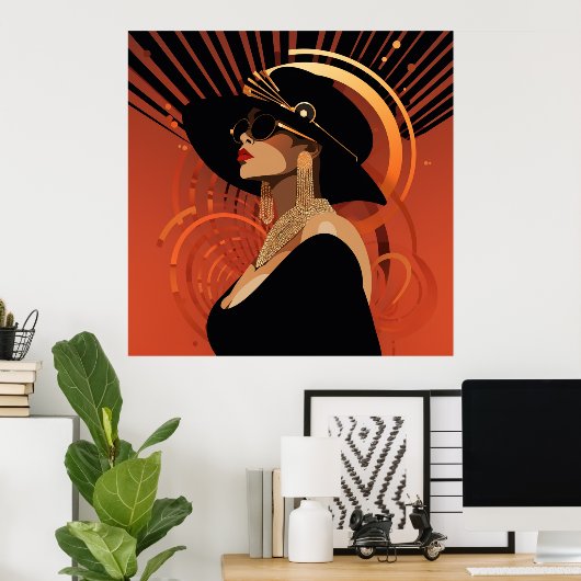 HAAR KROON #3 POSTER (Thuiskantoor)