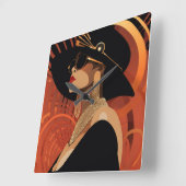 HAAR KROON #3 VIERKANTE KLOK (Hoek)