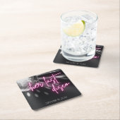 Haar laatste Disco Bachelorette party Napkins Kartonnen Onderzetters (Insitu)