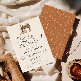 Haar laatste Fiesta woestijncactus vrijgezellenfee Kaart