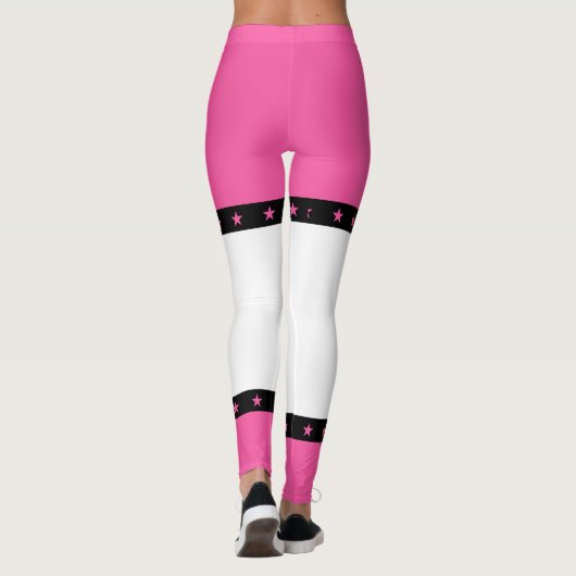 Haar laatste Ride Disco Cowgirl Bachelorette party Leggings (Achterkant)