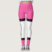 Haar laatste Ride Disco Cowgirl Bachelorette party Leggings (Voorkant)