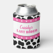 Haar laatste Rodeo Disco Cowgirl Bachelorette part Blikjeskoeler (Blikje Voorkant)