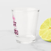 Haar laatste Rodeo Disco Cowgirl Bachelorette part Shot Glas (Rechts)