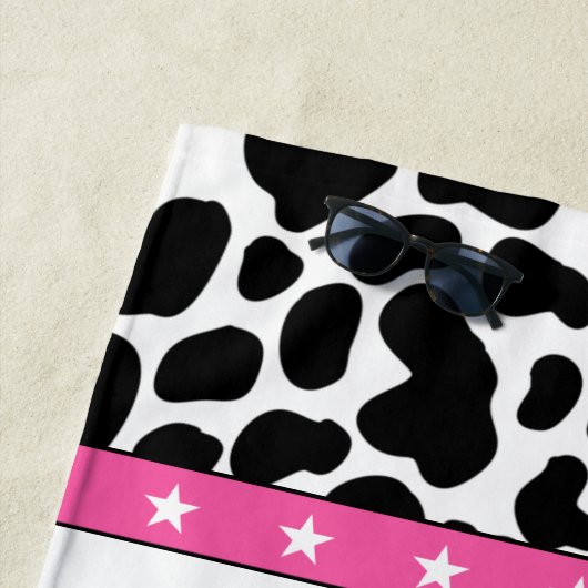 Haar laatste Rodeo Disco Cowgirl Bachelorette part Strandlaken (In situ)