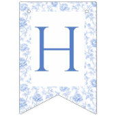 Haar laatste toast op de kust Floral Vlaggetjes (Tweede vlag)