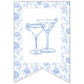 Haar laatste toast op de kust Floral Vlaggetjes (Eerste vlag)