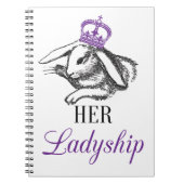 Haar Ladyship-laptop Notitieboek (Voorkant)
