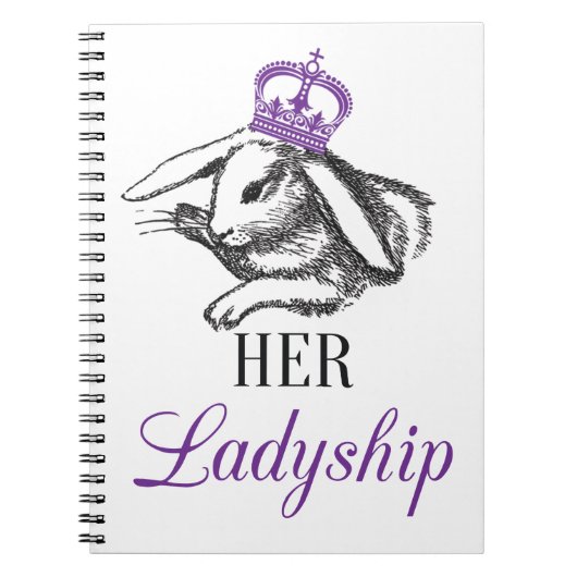 Haar Ladyship-laptop Notitieboek (Voorkant)